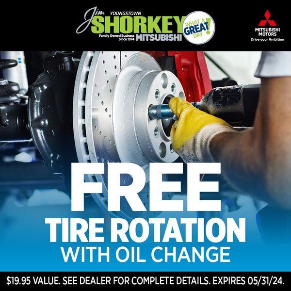 FREE Tire Rotation w/ Oil Change