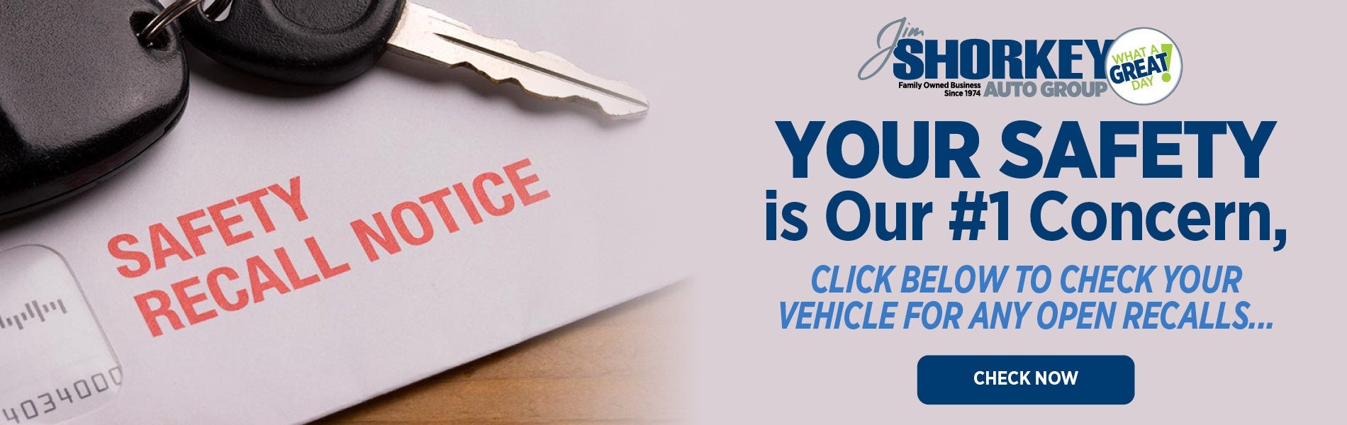 Click here to check vehicle recalls